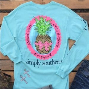 Simply Southern Pineapple Long Sleeve